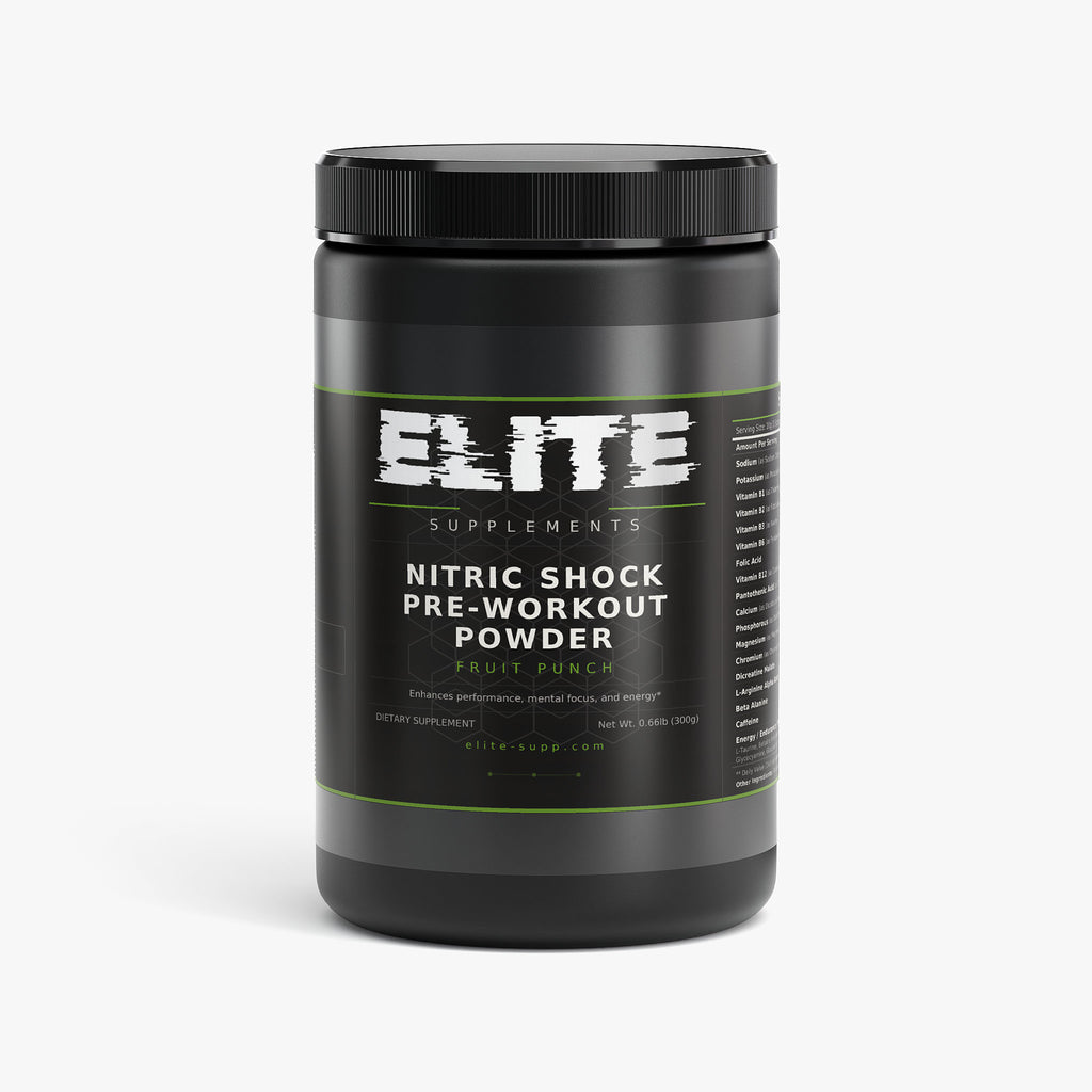 Nitric Shock Pre-Workout Powder (Fruit Punch)