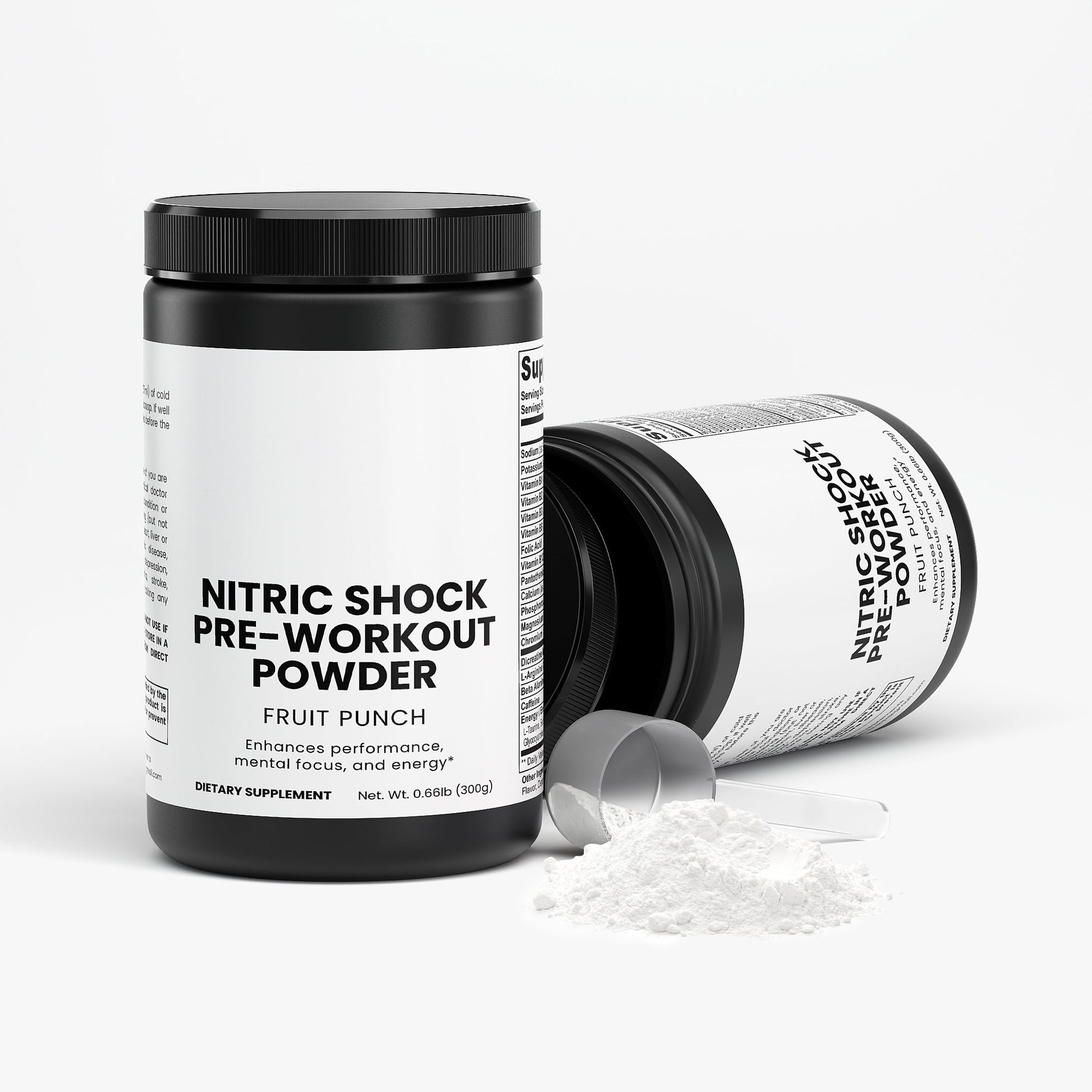 Nitric Shock Pre-Workout Powder (Fruit Punch)
