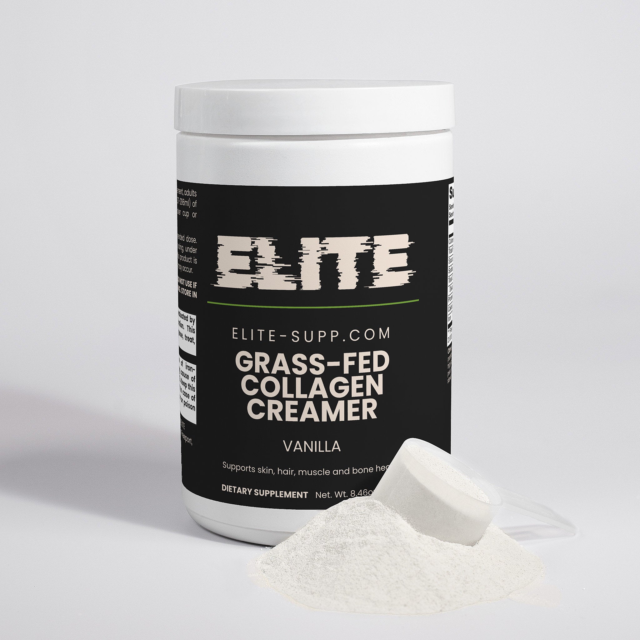 Grass-Fed Collagen Creamer (Vanilla)