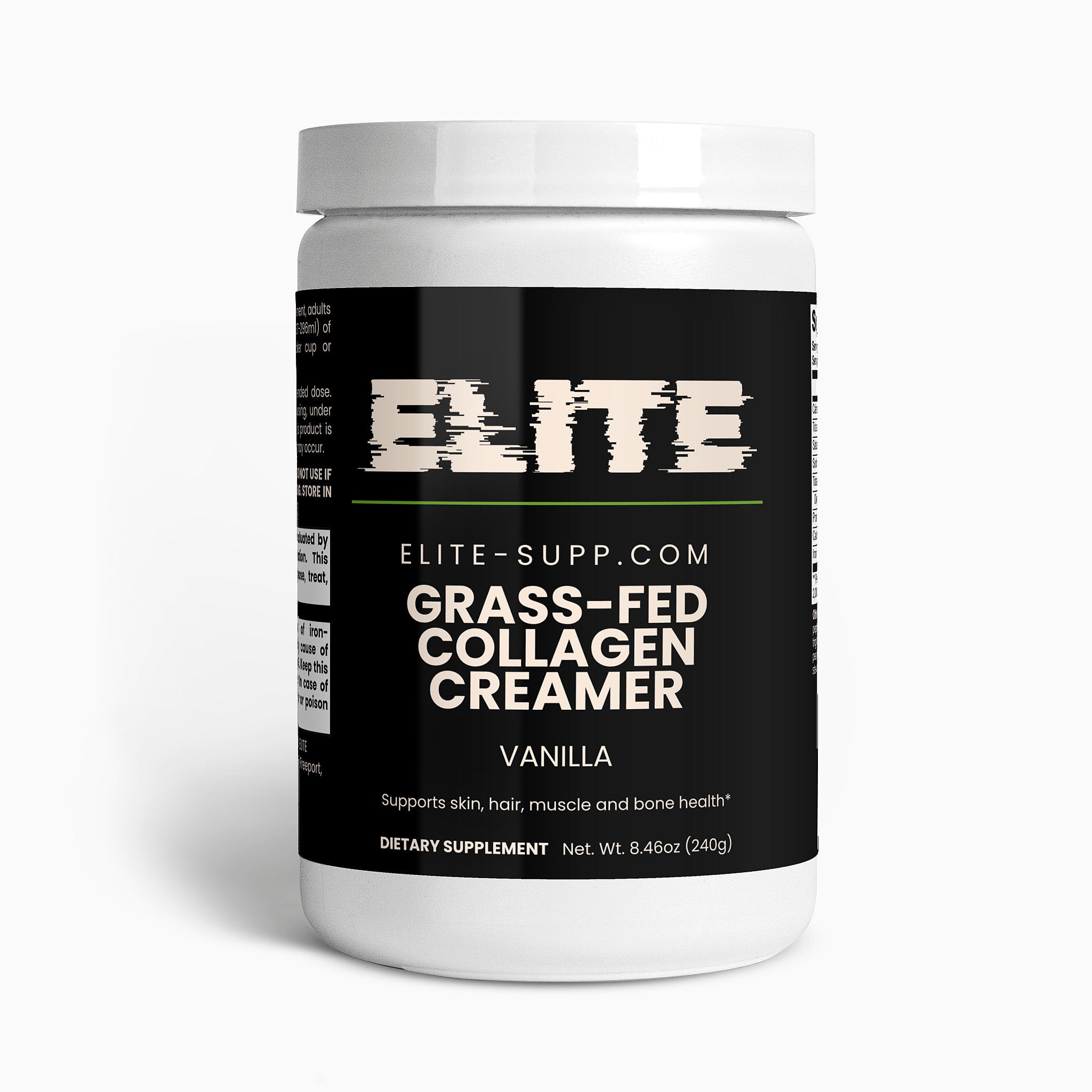 Grass-Fed Collagen Creamer (Vanilla)